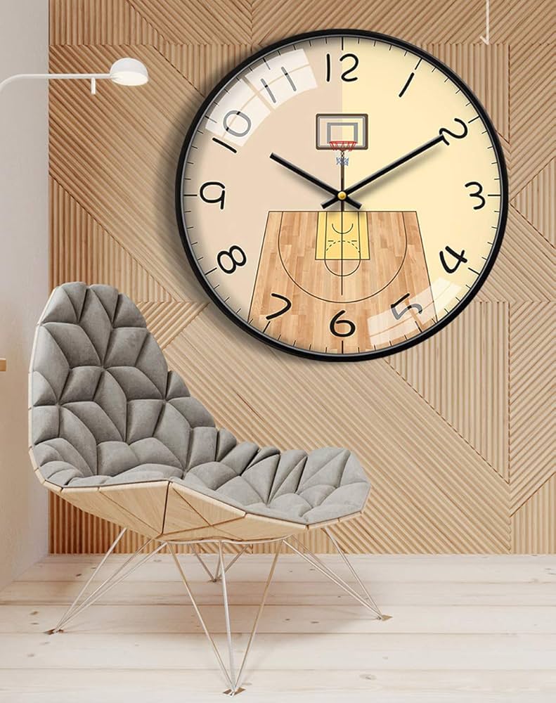 新品‼️希少☆ バスケットボール壁掛け時計 Bリーグ NBA Amazon